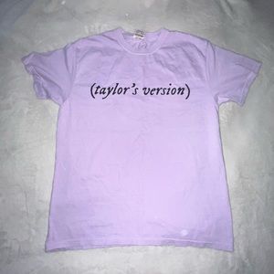 Purple Taylor’s Version TShirt - Comfort Colors